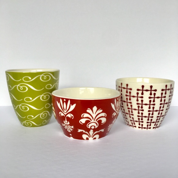 Starbucks Other - 2010 Set Starbucks Nesting Bowls Mugs Teacups